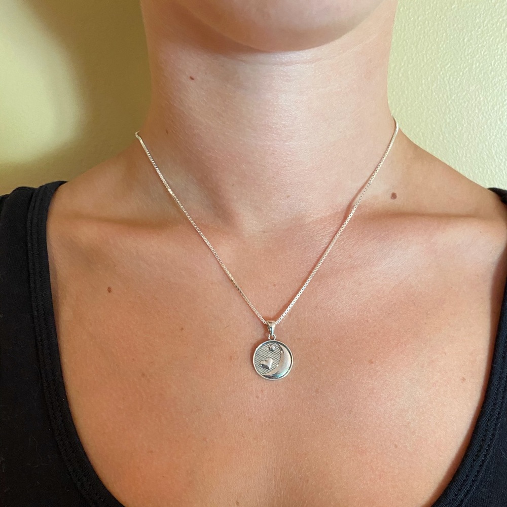 Sterling Silver I Love You... Necklace - Picture 5 of 16